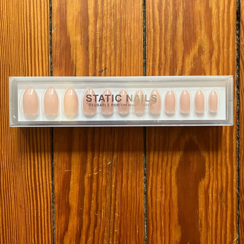Static Nails Fetish Almond Press On Nails NWT